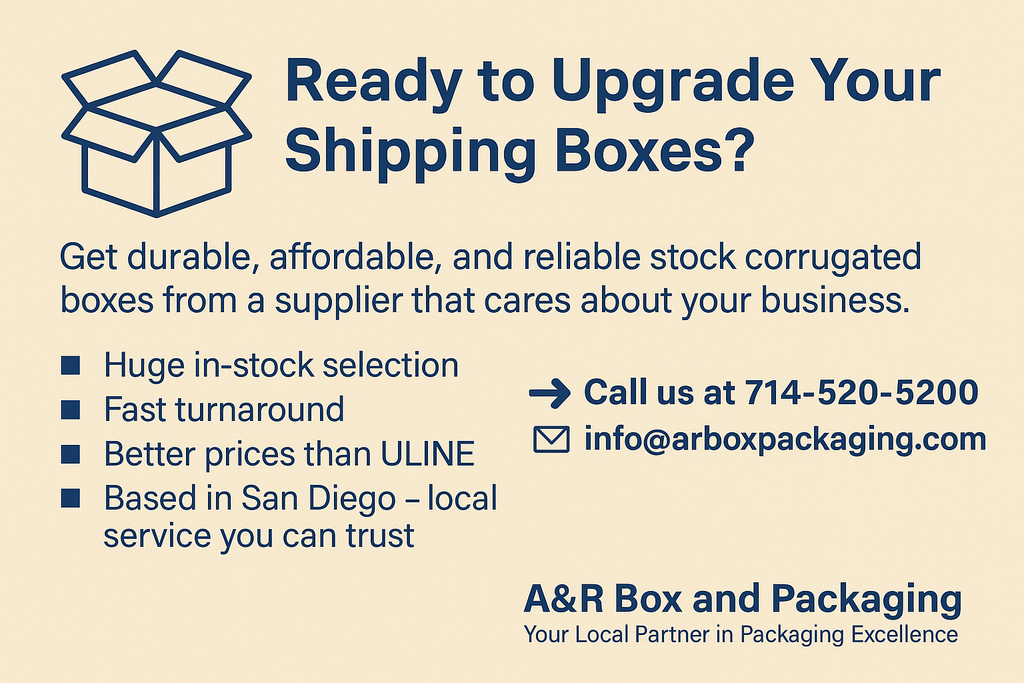 Why A&R Box and Packaging is the best choice for shipping boxes for businesses