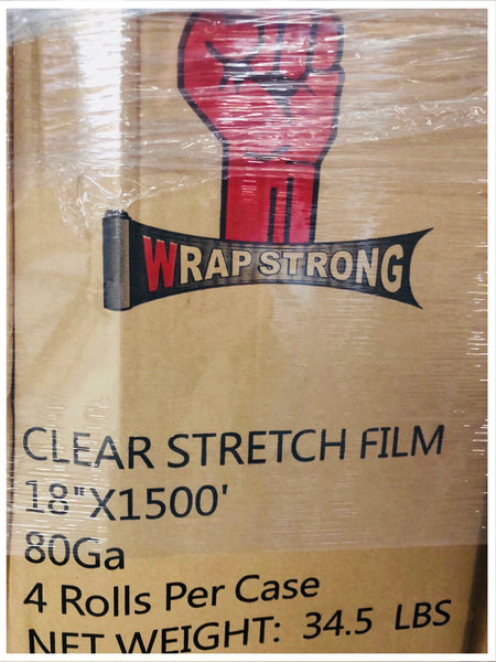 Stretch Wrap 5 x 1000' 80 Ga. (12 rolls/case) – AandRbox