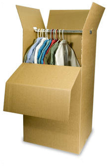 Shorty Wardrobe Box 24x18x39" (5 Boxes)