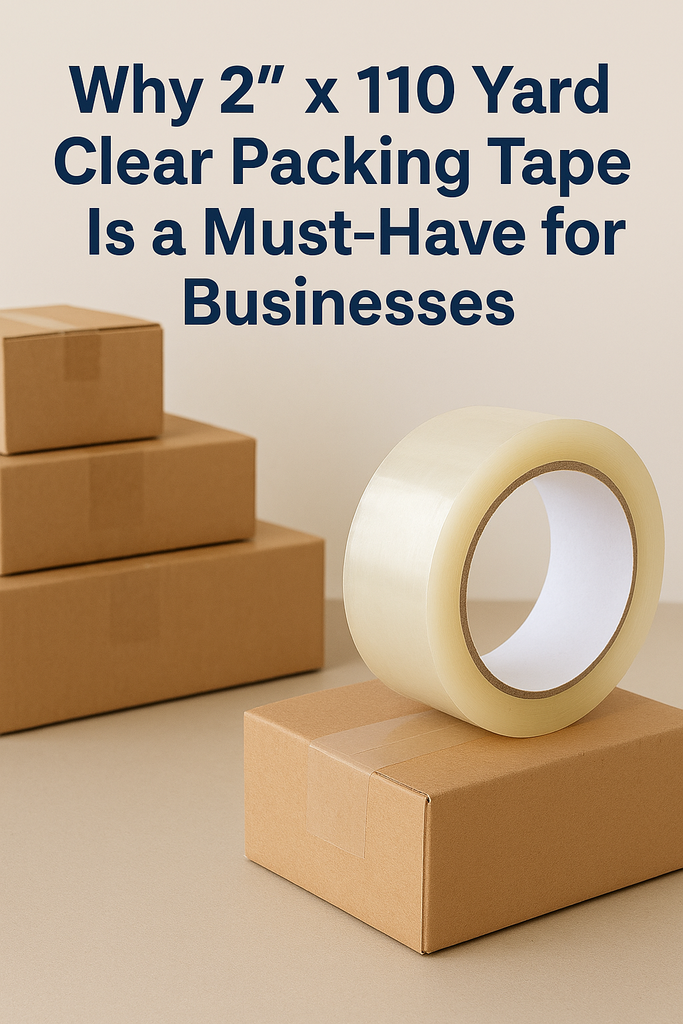 Why 2” x 110 Yard Clear Packing Tape Is a Must-Have for Businesses ...