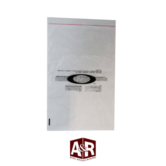 Wicketed Poly Bags Used in T Shirt Production