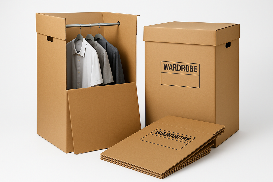 Wardrobe boxes and bars from A&R
