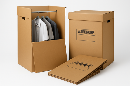 Wardrobe boxes and bars from A&R