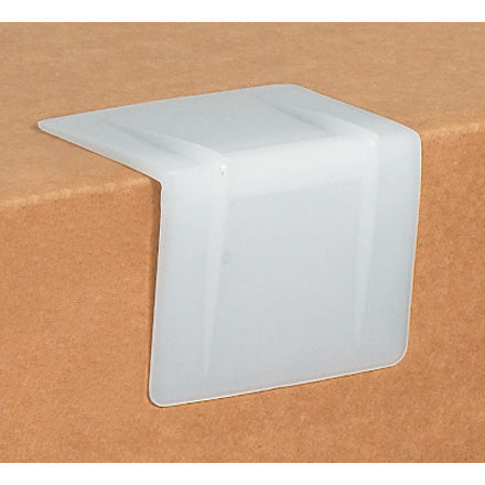 2 1/2 x 2" - White Plastic Strap Guards (1000 pcs)