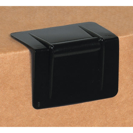 2 1/2 x 1 3/4" - Black Plastic Strap Guards (1000 pcs)