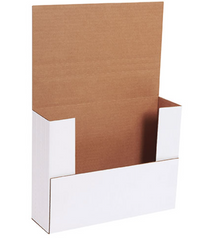 White Easy-Fold Mailers