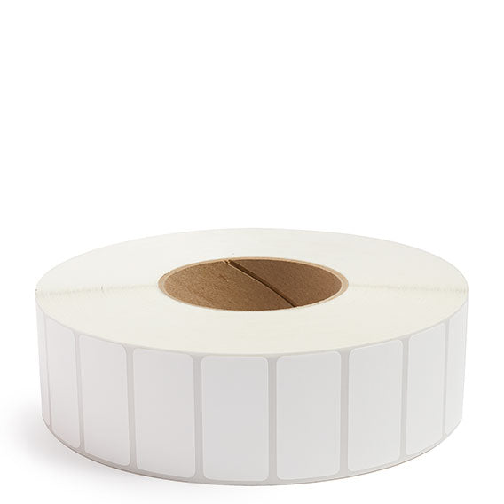 2x1" Thermal Transfer Labels on 3" Core (8 rolls/cs)