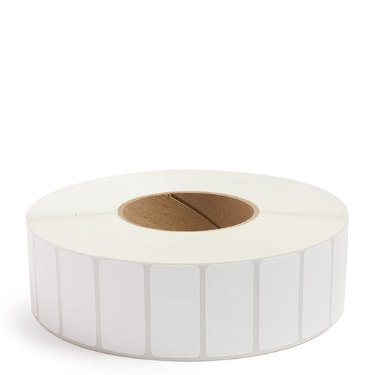 2x1" Thermal Transfer Labels on 3" Core (8 rolls/cs)