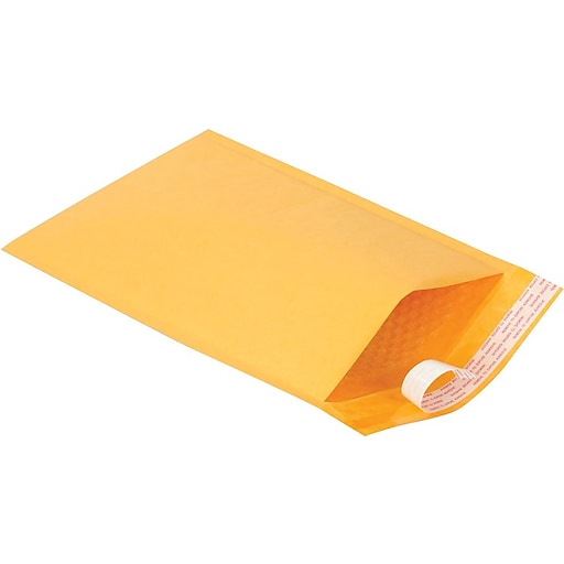 #3 Kraft Bubble Mailer 8-1/2 x 13-1/2" (100/cs)