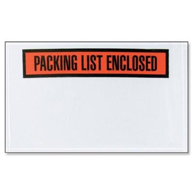 Packing List Envelopes  6-1/2x10"  (500/CS)