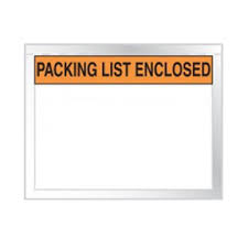 Packing List Envelopes 9-1/2 x 12" (500/cs)