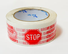 2" x 110 yd Stop Security Tape (36 rolls)
