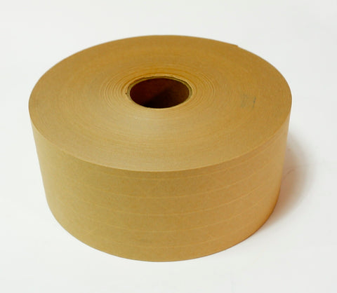 3" x 450' Water Activated Kraft Reinforced Tape (10 rolls)