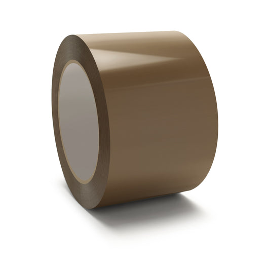 3" x 110yd Tan Packing Tape (24 rolls)