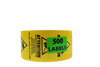 Image of ATTENTION electrostatic Labels (500 per rl) Yellow & Black