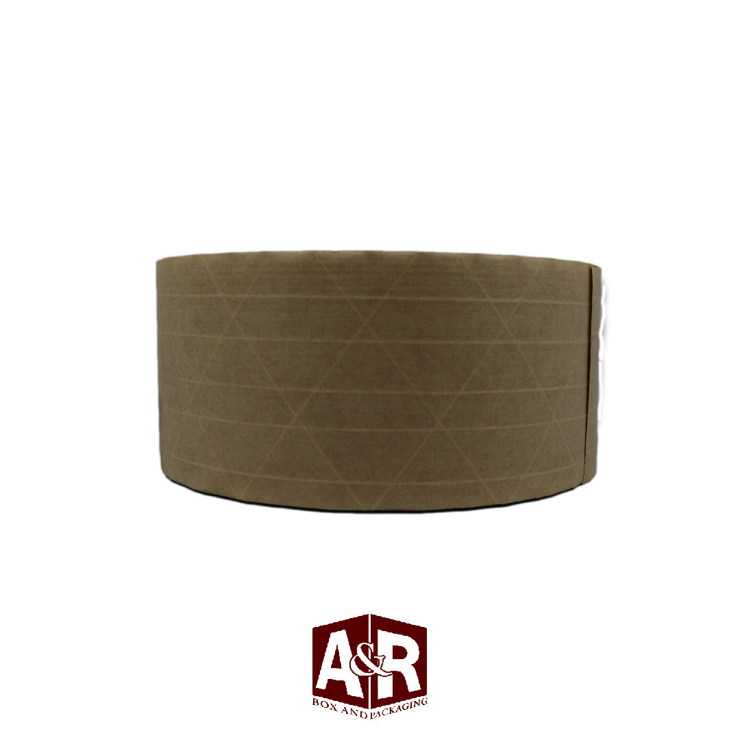 3" x 450' Water Activated Kraft Reinforced Tape (10 rolls)