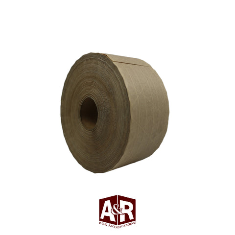 3" x 450' Water Activated Kraft Reinforced Tape (10 rolls)