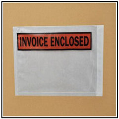 “Invoice Enclosed” 4-1/2 x 5-1/2” Envelopes (1000/cs)