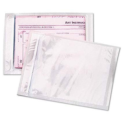 Clear Packing List Envelopes  10-3/4-x-6-3/4" (1,000/cs)