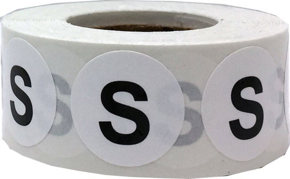 Size Stickers S