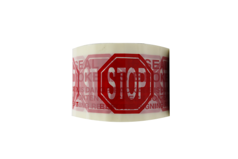 3" x 110 yd Stop Security Tape (24 rolls)